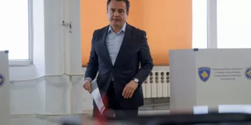 Kosovo’s Vetevendosje party leads parliamentary vote