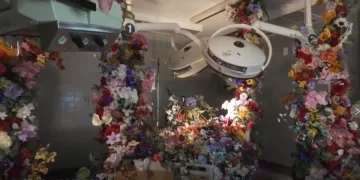 Artists turn hospital into emotional exhibit