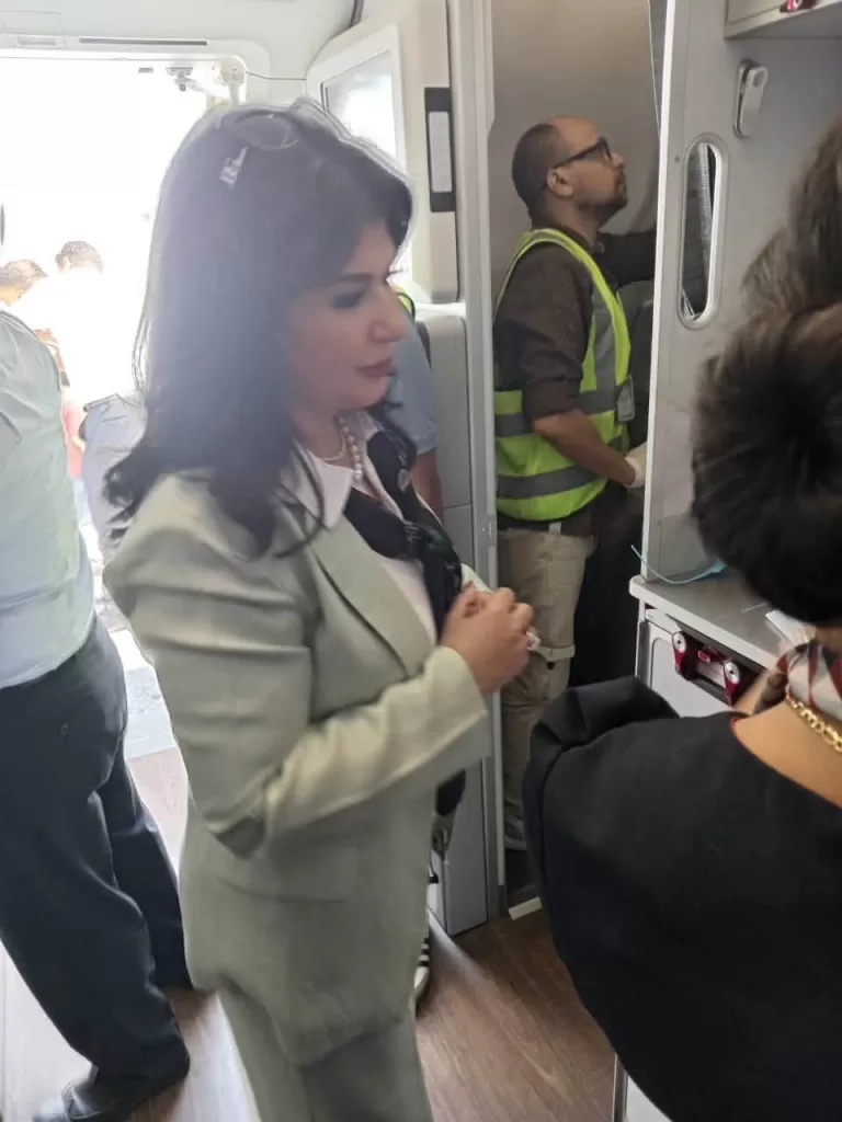 Soheir Moussa inspects operations at EgyptAir In-Flight Services 16 - Egyptian Gazette Soheir Moussa inspects operations at EgyptAir In-Flight Services 15 - Egyptian Gazette