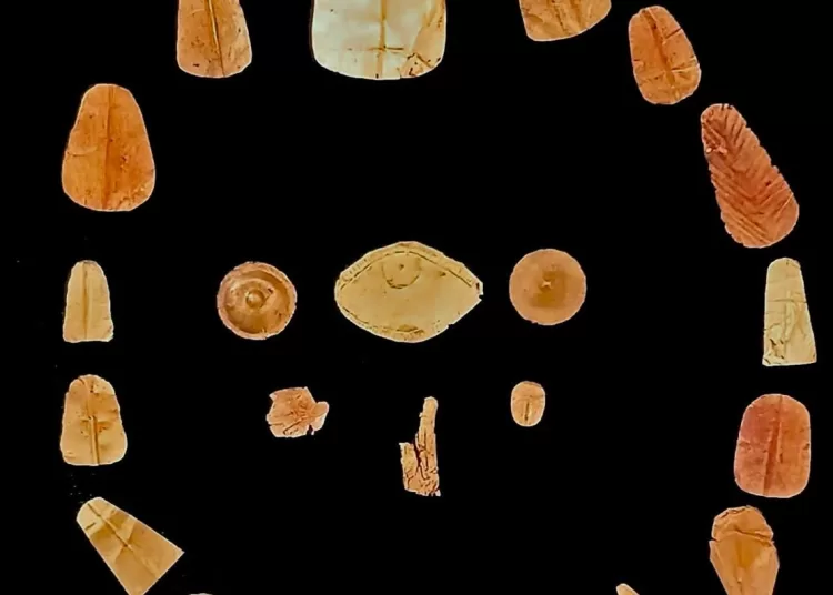Golden tongues, rock‑cut tombs unearthed at Marina El‑Alamein 13 - Egyptian Gazette Golden tongues, rock‑cut tombs unearthed at Marina El‑Alamein 12 - Egyptian Gazette