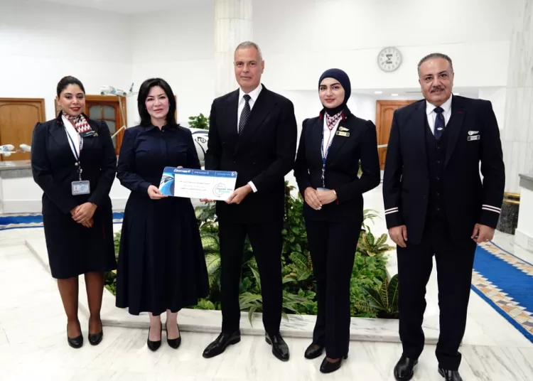 EgyptAir honours doctor for life-saving act on flight  12 - Egyptian Gazette