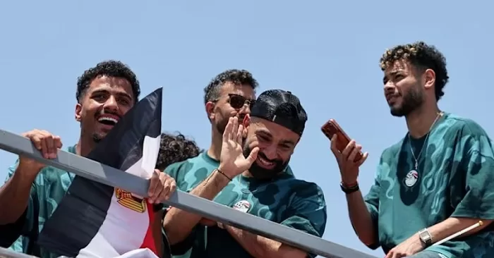 Egypt national team touches down in Alamein amid huge fan turnout 14 - Egyptian Gazette Egypt national team touches down in Alamein amid huge fan turnout 13 - Egyptian Gazette