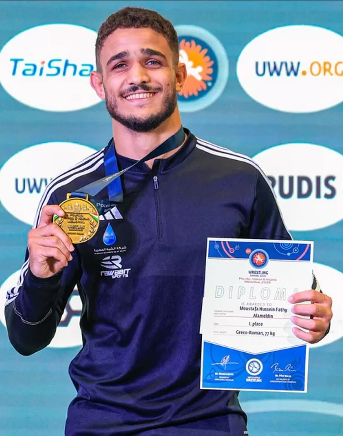 Two medals, one message: Egypt's wrestling rise 22 - Egyptian Gazette