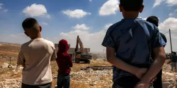How a Palestinian town defending itself from Israeli attacks