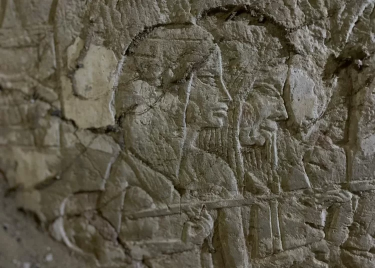 In Photos: Egyptian mission uncovers 3 New Kingdom rock-cut tombs at Saqqara 13 - Egyptian Gazette In Photos: Egyptian mission uncovers 3 New Kingdom rock-cut tombs at Saqqara 12 - Egyptian Gazette
