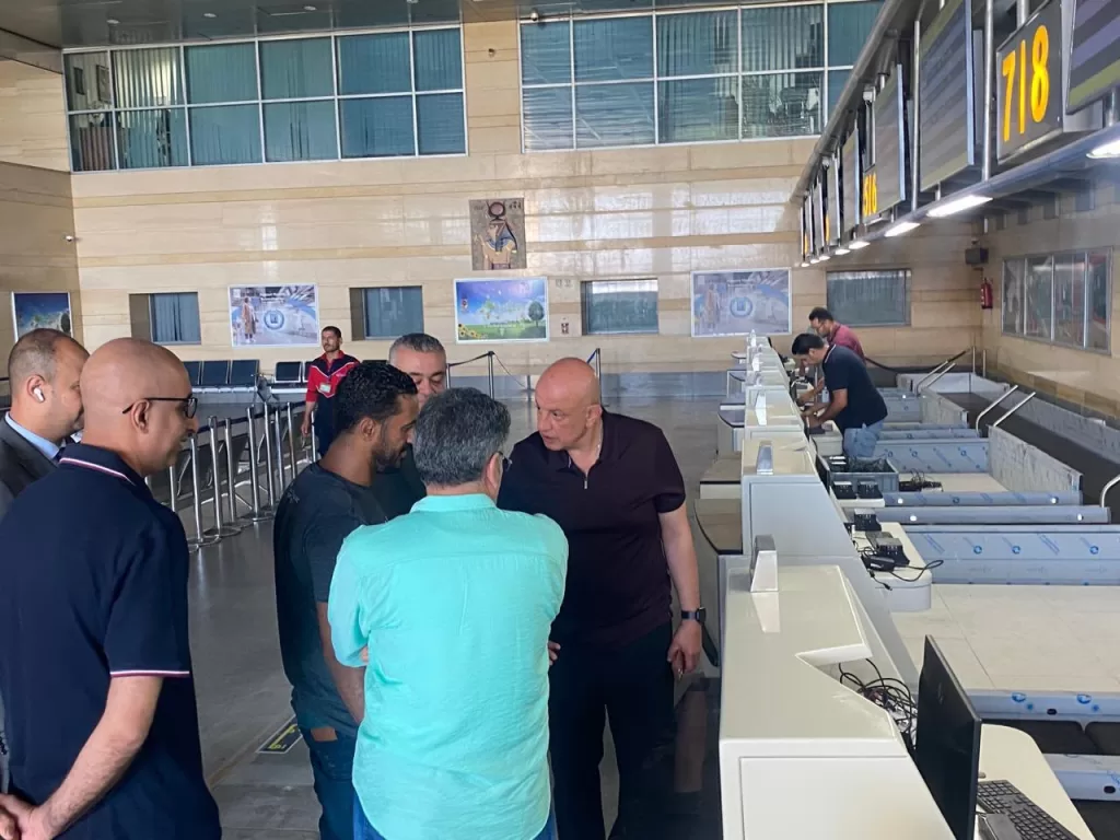 Egypt Airports chief inspects development work at Alexandria, Hurghada airports 17 - Egyptian Gazette