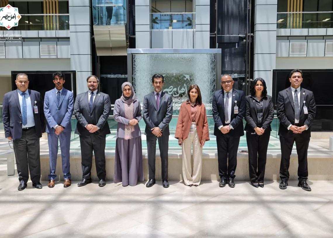 Ahl Masr Burn Hospital showcases integrated burn care to Qatari ambassador 12 - Egyptian Gazette Ahl Masr Burn Hospital showcases integrated burn care to Qatari ambassador 11 - Egyptian Gazette