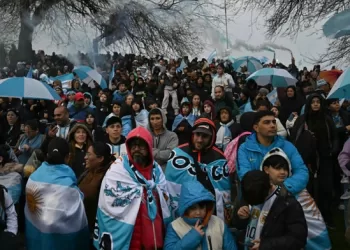 Argentina squad returns after World Cup final loss