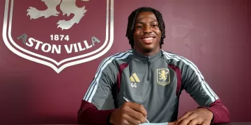 Aston Villa signs World Cup star Manzambi 1 - Egyptian Gazette Aston Villa signs World Cup star Manzambi