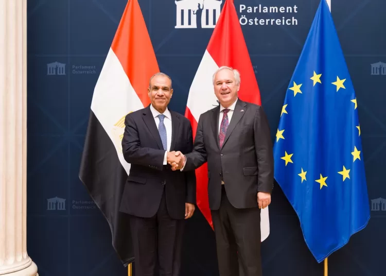 FM, Austrian parl’t speaker discuss migration, regional security 12 - Egyptian Gazette FM, Austrian parl’t speaker discuss migration, regional security 11 - Egyptian Gazette