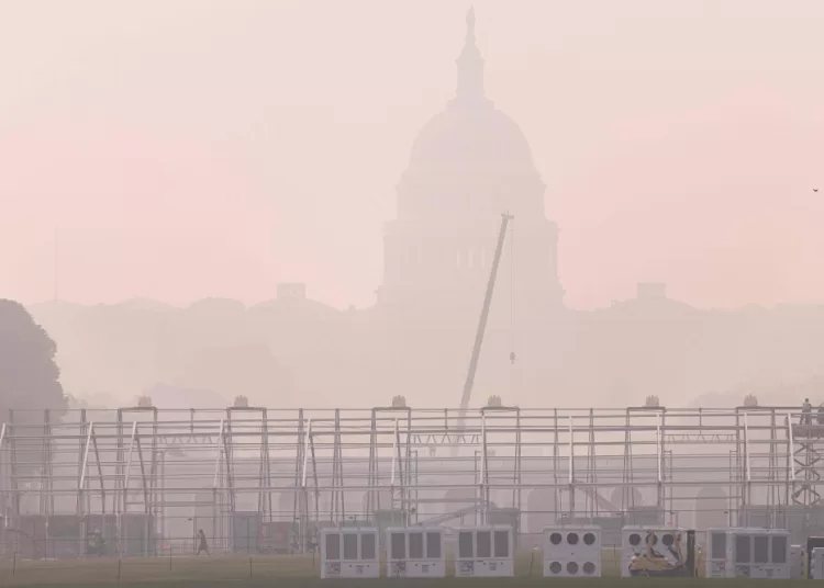 Trump threatens to raise Canada tariffs over wildfire smoke crossing into US 13 - Egyptian Gazette Trump threatens to raise Canada tariffs over wildfire smoke crossing into US 12 - Egyptian Gazette