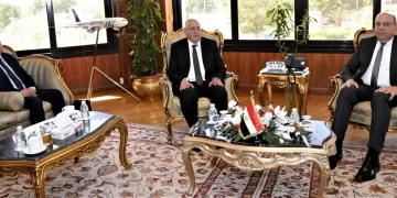 Egypt vows closer Arab aviation co-operation as new ACAO chief visits Cairo 1 - Egyptian Gazette Civil Aviation Minister Sameh El Hefny