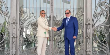 Sisi receives Madagascar’s president in Cairo