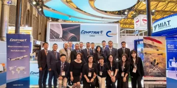 EgyptAir Cargo promotes El Alamein Air Show at Air Cargo Logistics China 2026 1 - Egyptian Gazette EgyptAir Cargo promotes El Alamein Air Show at Air Cargo Logistics China 2026