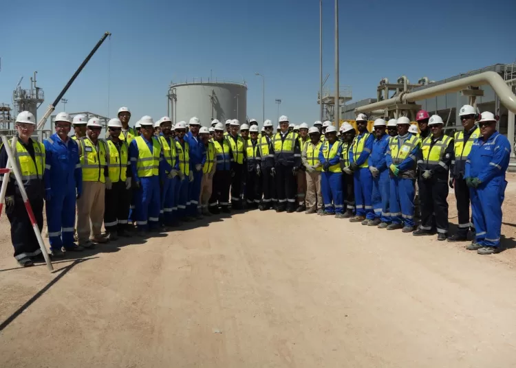 Badawi inspects Egyptian-led gas infrastructure project in Jordan 12 - Egyptian Gazette