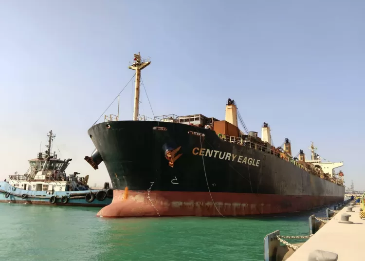 SCZone launches operations at TCI Terminal with CENTURY EAGLE arrival 10 - Egyptian Gazette