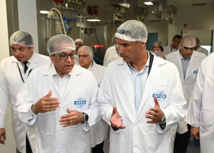 Industry min. inaugurates EIPICO 3 factory 11 - Egyptian Gazette