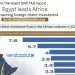 Egypt cements its status as Africa’s top FDI magnet
