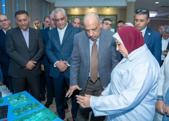 Ministers inspect Benha Electronics for industry co-operation