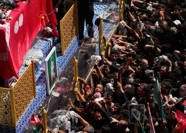 Funeral processions begin for Iran's Ayatollah Khamenei 11 - Egyptian Gazette Funeral