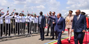 President Sisi arrives in Tanzania 1 - Egyptian Gazette President Sisi arrives in Tanzania