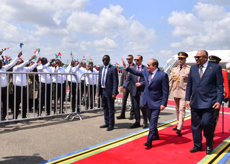 President Sisi arrives in Tanzania 13 - Egyptian Gazette President Sisi arrives in Tanzania 12 - Egyptian Gazette