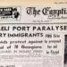 Israeli port paralysed by angry immigrants