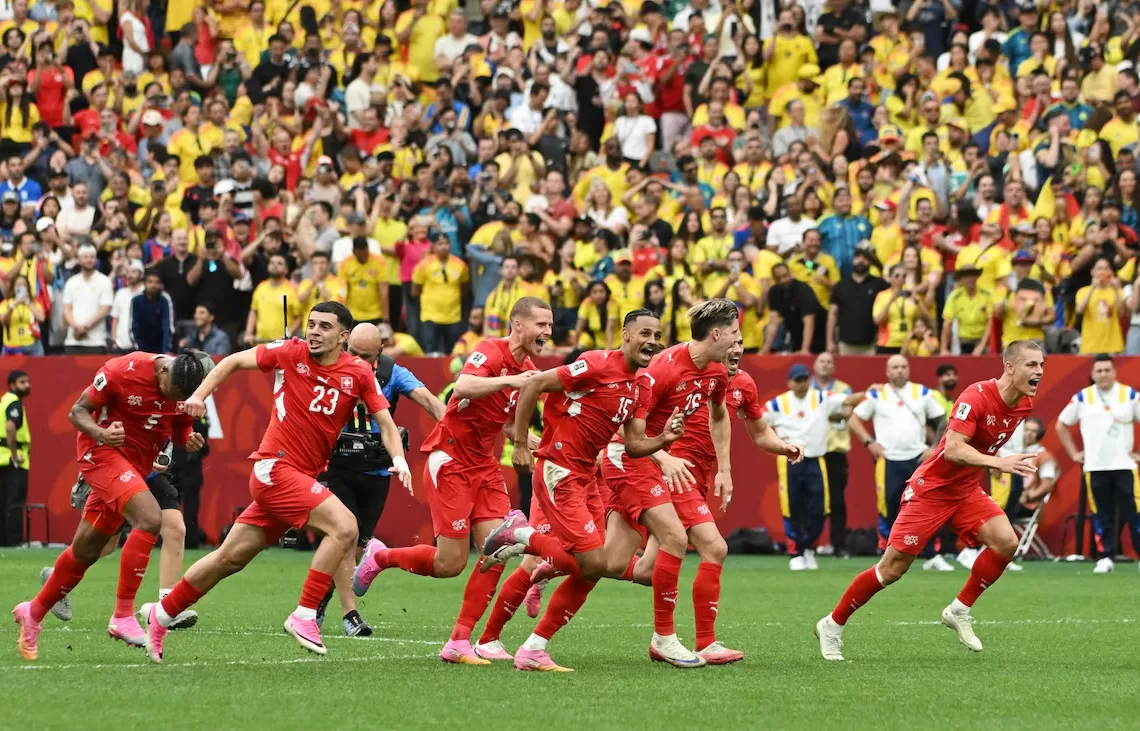 Switzerland edge Colombia on penalties to reach quarter-final 13 - Egyptian Gazette Switzerland edge Colombia on penalties to reach quarter-final 12 - Egyptian Gazette