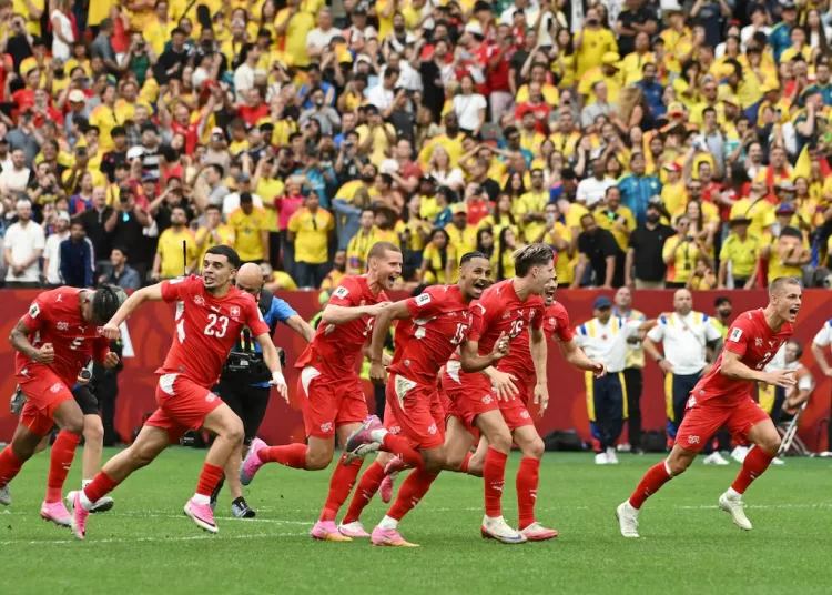 Switzerland edge Colombia on penalties to reach quarter-final 12 - Egyptian Gazette