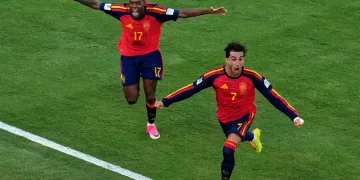 Spain wins the World Cup by beating Argentina 1-0