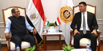 Egypt, India explore industrial co-operation 1 - Egyptian Gazette Egypt, India explore industrial co-operation
