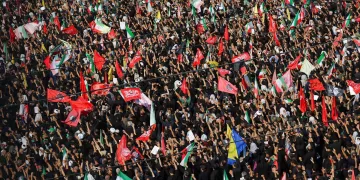 Iranians flock to week-long funeral rites for Khamenei