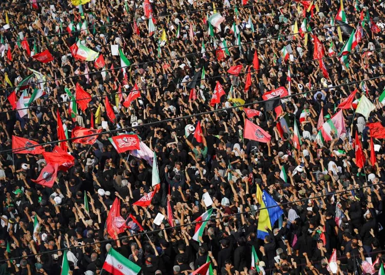 Iranians flock to week-long funeral rites for Khamenei 12 - Egyptian Gazette