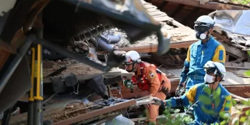 Japan earthquake death toll feared to hit 23 1 - Egyptian Gazette Japan earthquake death toll feared to hit 23