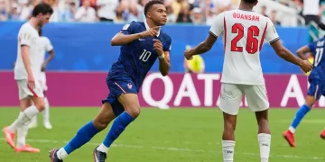 Mbappe sets World Cup record