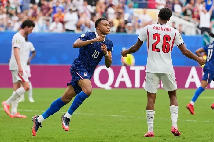 Mbappe sets World Cup record 13 - Egyptian Gazette Mbappe sets World Cup record 12 - Egyptian Gazette