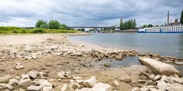 Rhine at lowest level in Netherlands due to drought
