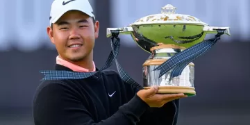 Tom Kim wins Scottish Open