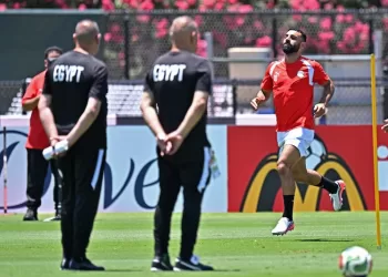 Egypt’s Salah trains before Australia test
