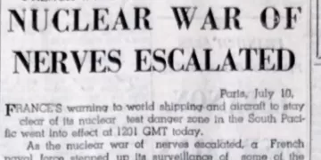 French nuclear test warning comes into effect 1 - Egyptian Gazette French nuclear test warning comes into effect