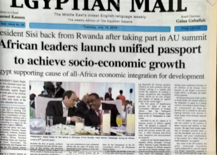 African leaders launch unified passport 12 - Egyptian Gazette African leaders launch unified passport 11 - Egyptian Gazette