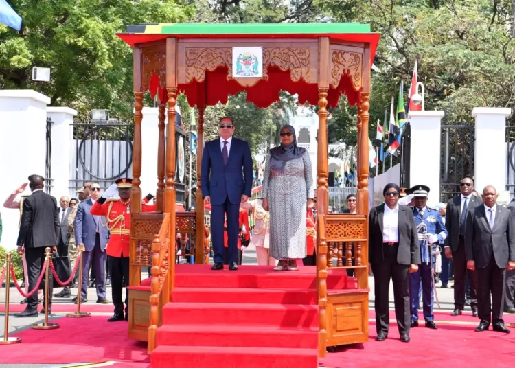 President Sisi, Tanzania’s Hassan vow to deepen strategic partnership, expand economic co-operation 13 - Egyptian Gazette President Sisi, Tanzania’s Hassan vow to deepen strategic partnership, expand economic co-operation 12 - Egyptian Gazette