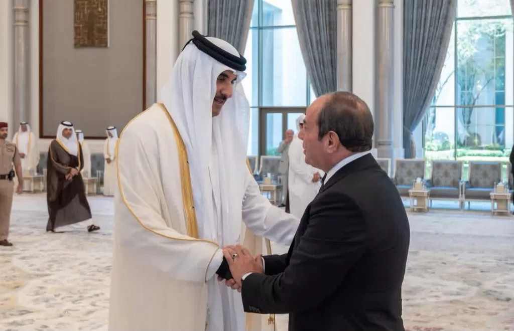 Sisi offers condolences to Qatar's Emir on passing of Sheikh Hamad (Update) 13 - Egyptian Gazette