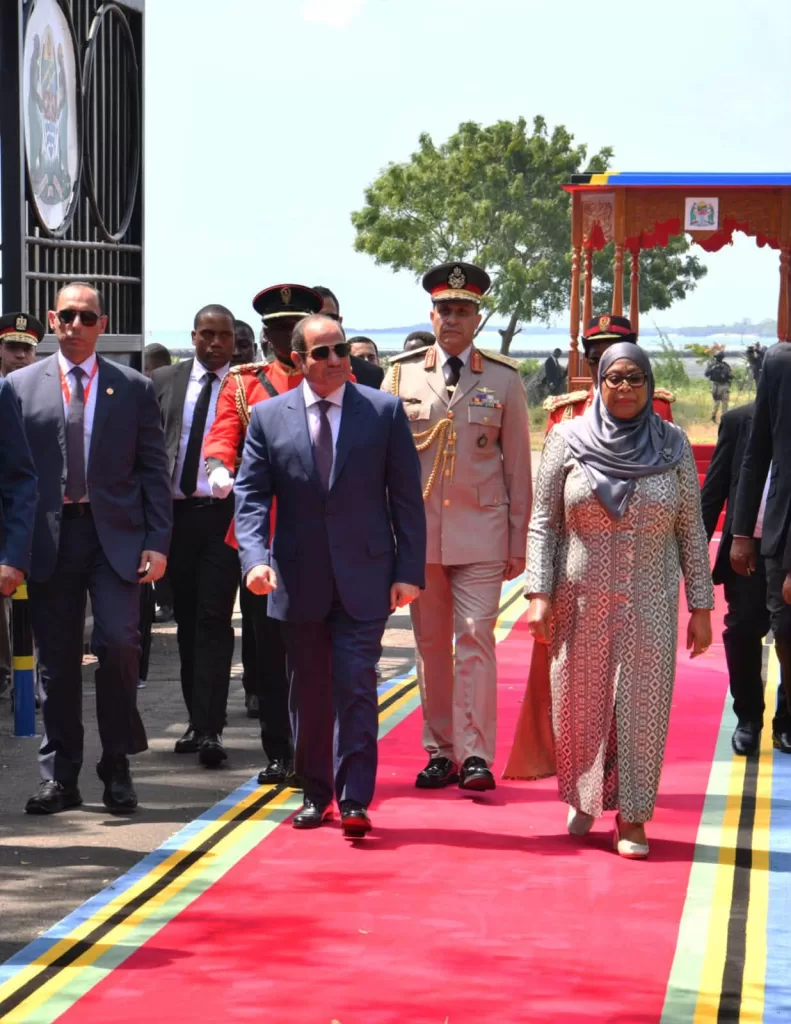 President Sisi, Tanzania’s Hassan vow to deepen strategic partnership, expand economic co-operation 17 - Egyptian Gazette President Sisi, Tanzania’s Hassan vow to deepen strategic partnership, expand economic co-operation 16 - Egyptian Gazette