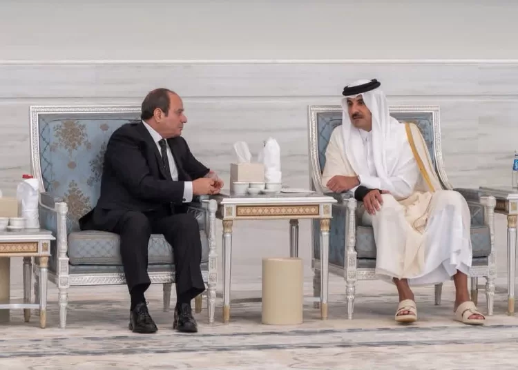 Sisi offers condolences to Qatar's Emir on passing of Sheikh Hamad (Update) 11 - Egyptian Gazette