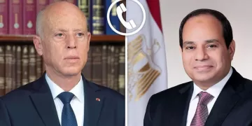 Sisi, Tunisia’s Saied discuss ties, regional developments