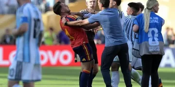 Spain coach blasts 'unacceptable' behaviour of Argentina after WC final 1 - Egyptian Gazette Spain coach blasts ‘unacceptable’ behaviour of Argentina after WC final