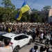 Ukrainians protest firing of defence minister 2 - Egyptian Gazette Ukrainians protest firing of defence minister