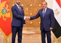 Sisi receives Montenegro president to advance political, economic ties