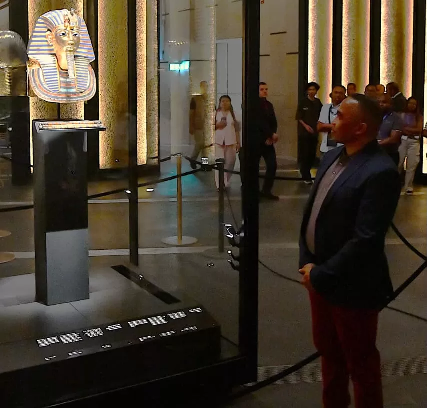 Madagascar president visits Grand Egyptian Museum 11 - Egyptian Gazette
